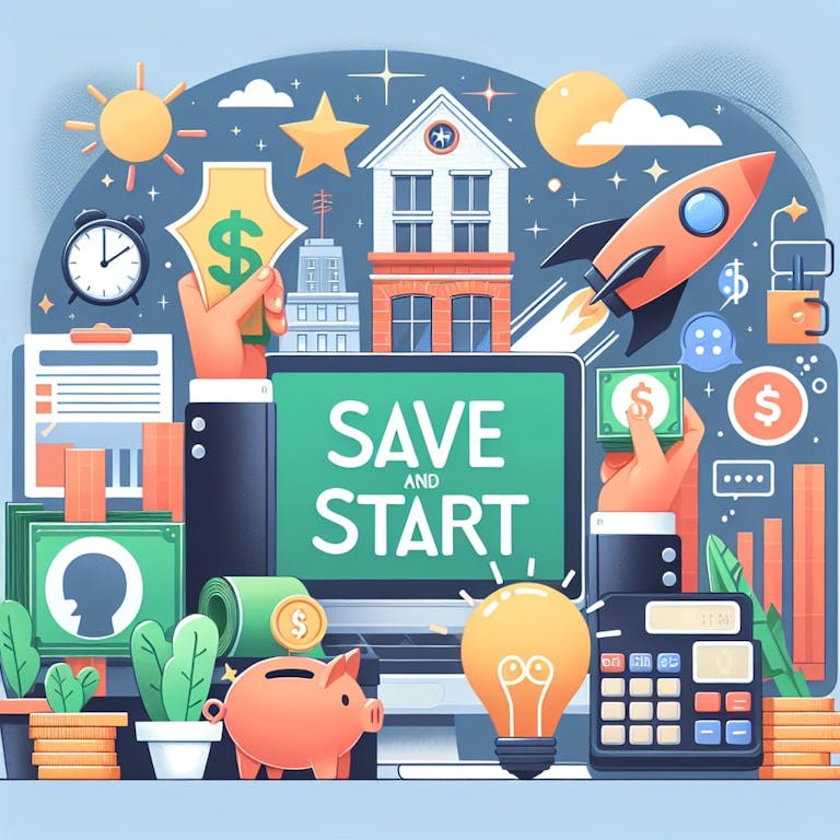 Save and Start: 5 Key Tips to Launch your Business Successfully