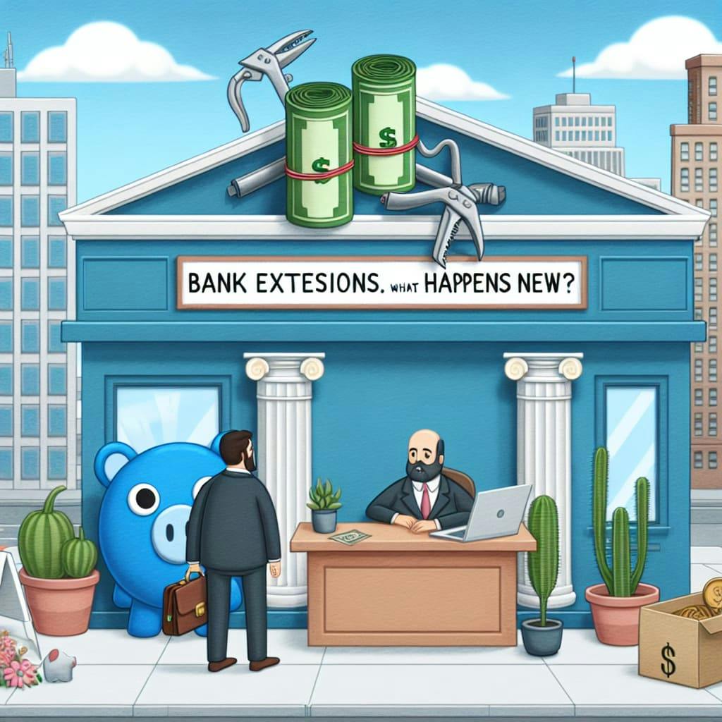 Bank extensions have ended: What happens now?